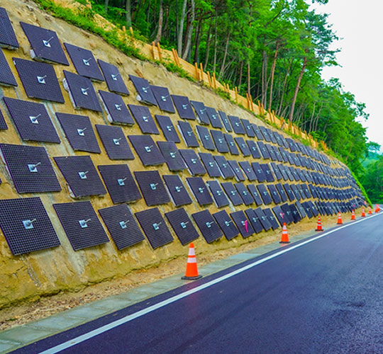 ロックボルト工事